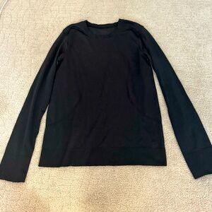 Lululemon Black Loose Fit Long-Sleeve Top